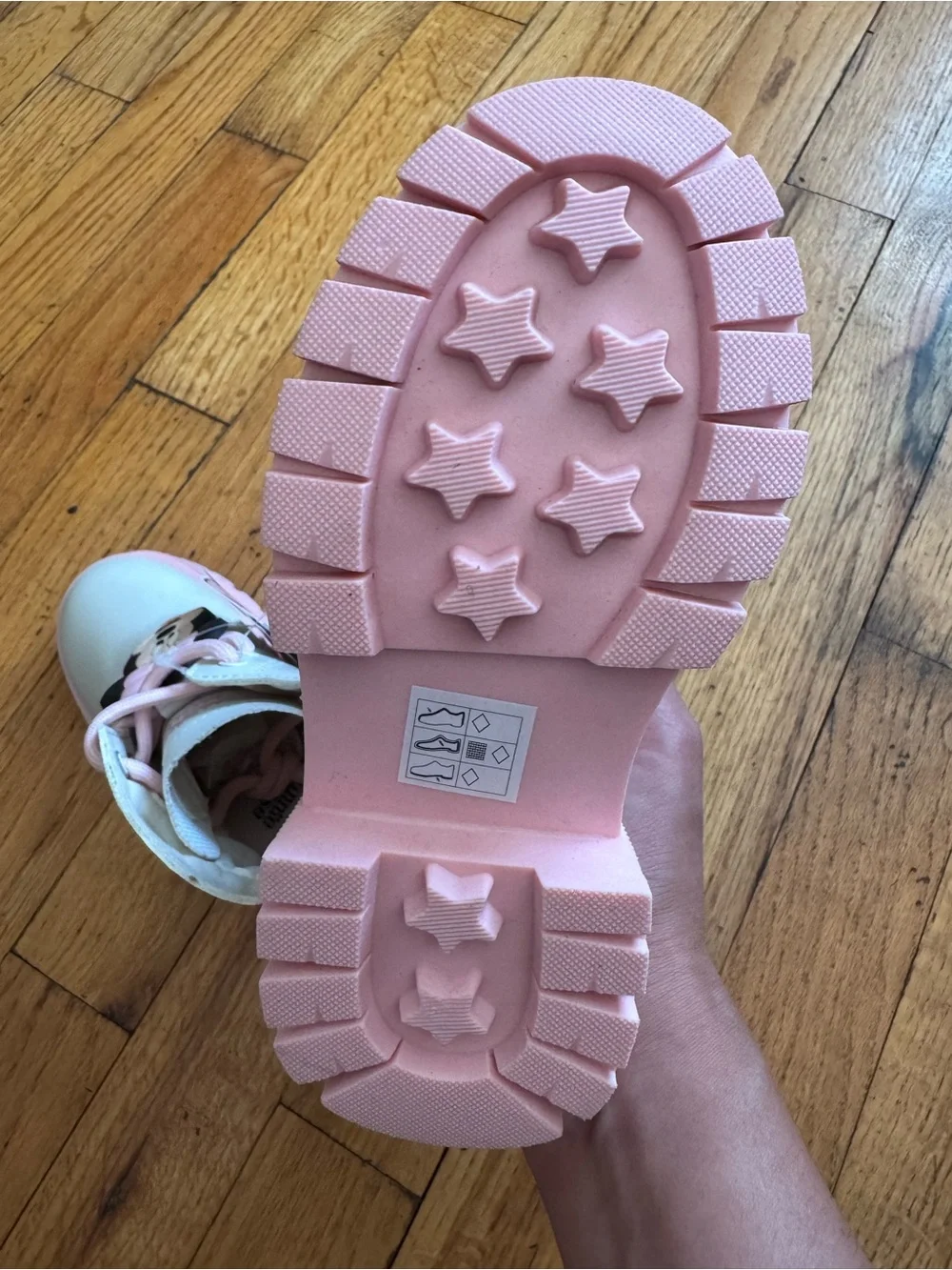 NWT! Disney Minnie Mouse Boots For Toddler Girls